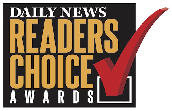 Daily News Readers Choice Awards Winner